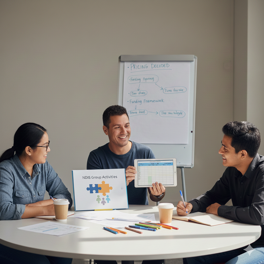 NDIS Group Activities Pricing Decoded: Rules, Rates, and Regulations
